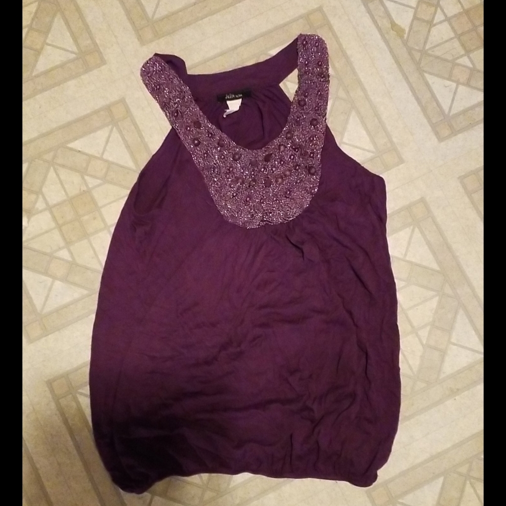 Purple dress tank s